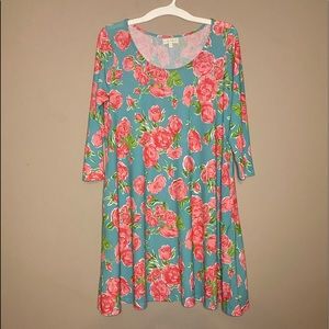 ❌SOLD❌Floral Simply Southern Dress